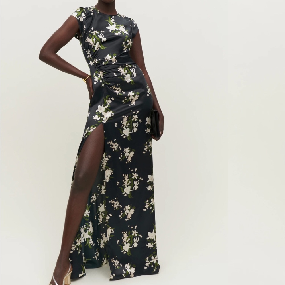 Reformation silk dress